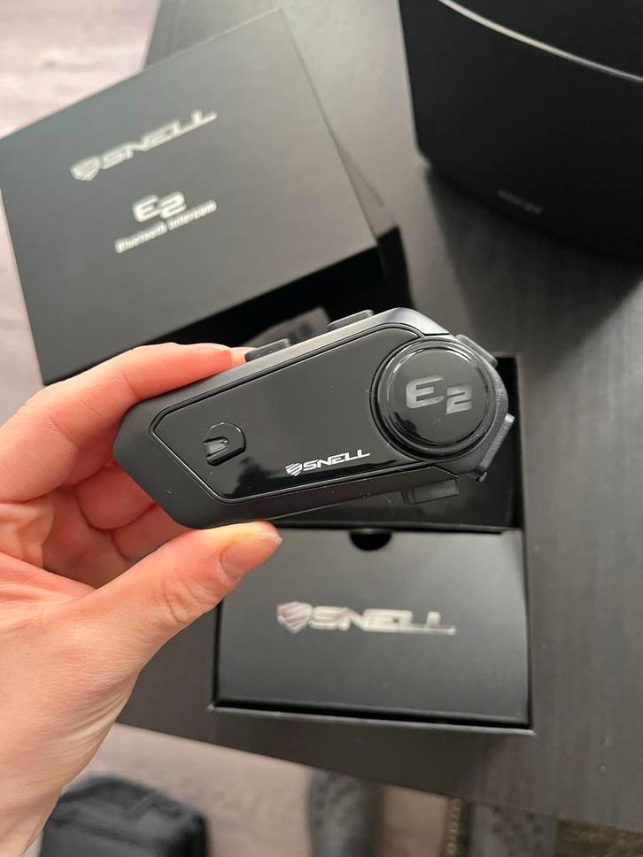 Snell Motor Intercom E2 - Nieuwstaat, Motoren, Accessoires | Overige, Nieuw, Ophalen of Verzenden