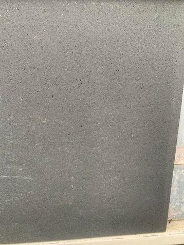 Patio square TOP Black 60x60x4cm Restpartij €25,00 per m2 beschikbaar voor biedingen