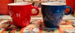 Douwe Egberts koffie mokken bekers, Huis en Inrichting, Keuken | Servies, Ophalen of Verzenden, Gebruikt, Overige stijlen, Kop(pen) en/of Schotel(s)
