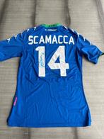 Matchworn en gesigneerd shirt Scamacca Serie A, Ophalen of Verzenden, Zo goed als nieuw, Buitenlandse clubs, Shirt