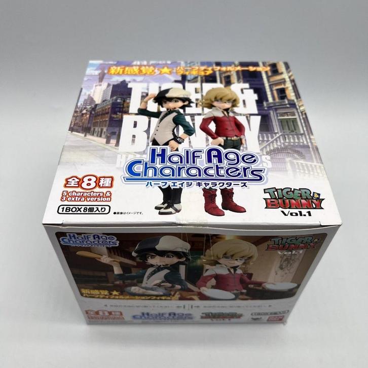 Bandai Tiger & Bunny Half Age Characters Figures Vol. 1 Full, Verzamelen, Poppetjes en Figuurtjes, Nieuw, Ophalen of Verzenden