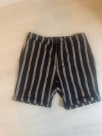 Revelation herenbroek maat L gestreept, Kort, Zwart, Maat 42/44 (L), Ophalen of Verzenden