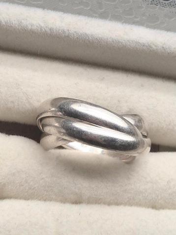 Zilveren Vintage Ring - 925 - maat 19 beschikbaar voor biedingen