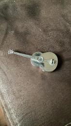 Zilveren gitaar 925, Antiek en Kunst, Ophalen of Verzenden, Zilver
