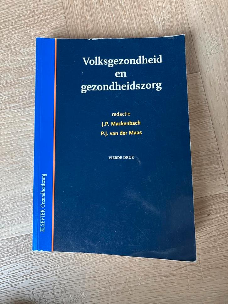 Volksgezondheid en gezondheidszorg - Machenbach, Boeken, Studieboeken en Cursussen, Gelezen, HBO, Gamma, Ophalen of Verzenden
