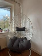 Witte hangstoel Xenos met kussens, Huis en Inrichting, Hangstoel, Wit, Ophalen of Verzenden, Zo goed als nieuw