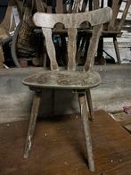 Te koop! 12 stuks ouderwetse houten Café stoelen!, Vijf, Zes of meer stoelen, Gebruikt, Ophalen of Verzenden, Bruin
