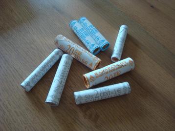 Diverse muntrollen Finland 1, 2, 10 en 20 cent munt munten beschikbaar voor biedingen