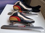 Klapschaatsen : Maple ijzers met viking gold 2005 schoen 41, Sport en Fitness, Schaatsen, Ophalen, Klapschaats, Gebruikt, Maple