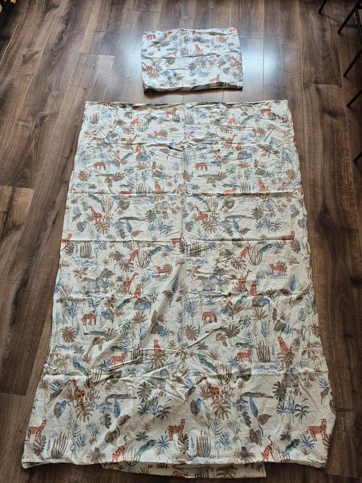 Dekbedovertrek 1 persoons 140x200 kinderdekbedovertrek, Huis en Inrichting, Slaapkamer | Beddengoed, Zo goed als nieuw, Dekbedovertrek