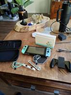 Nintendo Switch Animal Crossing Edition + Accessoires, Spelcomputers en Games, Games | Nintendo Switch, Online, Gebruikt, Ophalen of Verzenden