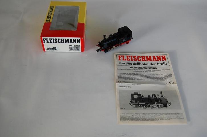 FLEISCHMANN 94 4010., Hobby en Vrije tijd, Modeltreinen | H0, Zo goed als nieuw, Locomotief, Gelijkstroom, Fleischmann, Analoog