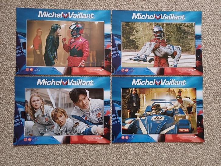 MICHEL   VAILLANT      lobbycard set., Verzamelen, Posters, Nieuw, Film en Tv, A4 of kleiner, Verzenden