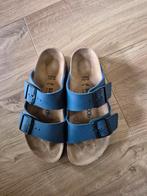 Birkenstock Slippers Maat 37 - Zo goed als nieuw!, Slippers, Blauw, Ophalen of Verzenden, Zo goed als nieuw