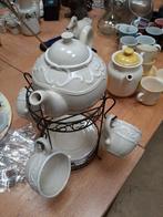 Countryfield Koffie/Theeservies met Rek, Keramiek, Ophalen of Verzenden, Zo goed als nieuw, Overige stijlen