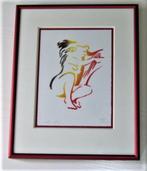 Linosnede, Antiek en Kunst, Kunst | Etsen en Gravures, Ophalen