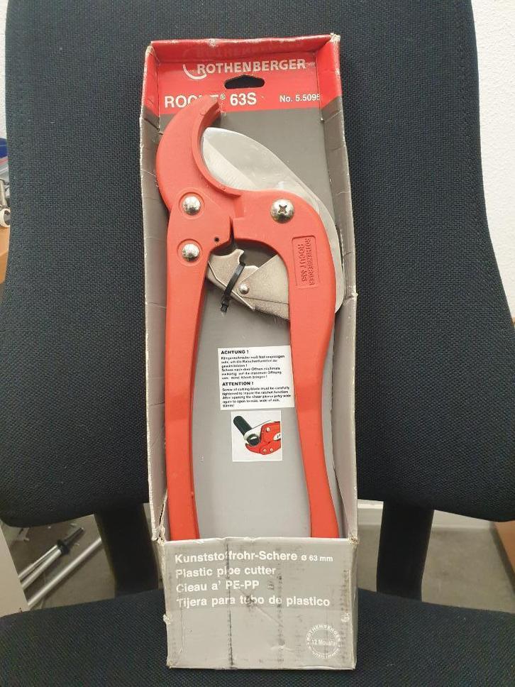 Rothenberger ROCUT 63S (nieuw), Doe-het-zelf en Verbouw, Gereedschap | Handgereedschap, Nieuw, Ophalen of Verzenden