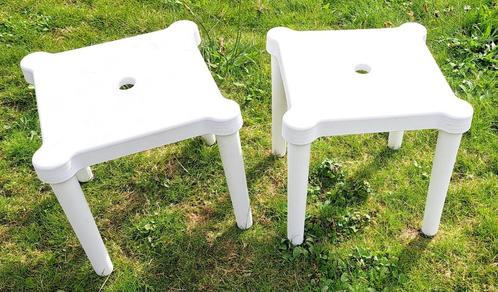 IKEA UTTER - Kinderkrukje - 28CM - Voor buiten&binnen - wit, Kinderen en Baby's, Kinderkamer | Tafels en Stoelen, Gebruikt, Stoel(en)