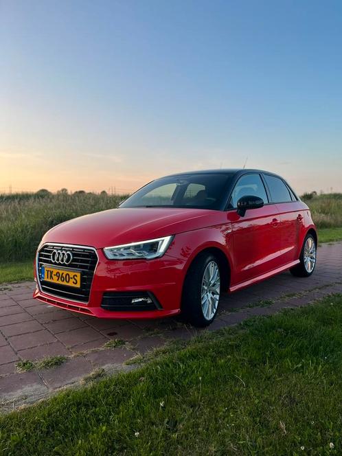 Audi A1 S-LINE 1.0 Tfsi 95pk 2018 Rood, Auto's, Audi, Particulier, A1, Benzine, B, Hatchback, Handgeschakeld, Origineel Nederlands