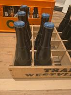 Westvleteren 8 en 12 inclusief krat ttl 17 flesjes, Verzamelen, Biermerken, Nieuw, Overige merken, Flesje(s), Ophalen
