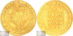 Antwerpen - ½ gouden reaal z.j. (1521-1552) Karel V - GOUD, Goud, Overige waardes, Ophalen of Verzenden, Vóór koninkrijk