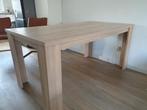 Drimmelen wit eiken structuur eettafel 160x90x78, Huis en Inrichting, Tafels | Eettafels, Ophalen, Gebruikt, Eikenhout, 50 tot 100 cm