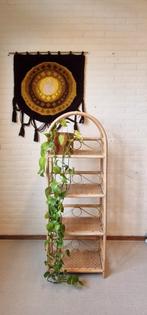 Vintage rotan kast, Huis en Inrichting, Ophalen, Met plank(en), Gebruikt, 100 tot 150 cm