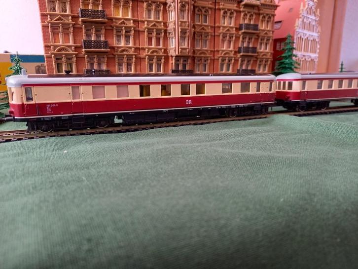 Piko trein, Hobby en Vrije tijd, Modeltreinen | H0, Zo goed als nieuw, Treinset, Gelijkstroom, Piko, Ophalen of Verzenden