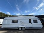 Tabbert Puccini 750 HTD 2024 | Airco | Mover | Luifel, Caravans en Kamperen, Caravans, Rondzit, Tabbert, 7 tot 8 meter, Bedrijf