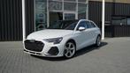 Audi A3 Sportback 2.0 35 TDI 150 Pk S tronic 3 x S- line Edi, Auto's, Gebruikt, Zwart, 4 cilinders, 150 pk