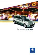 Brochure Peugeot 307 SW Oktober 2005, Ophalen of Verzenden, Gelezen, Peugeot