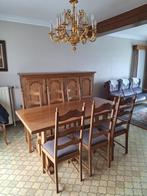 Eetkamer, Huis en Inrichting, Complete eetkamers, Ophalen, Zo goed als nieuw, Antiek, 4 tot 6 stoelen