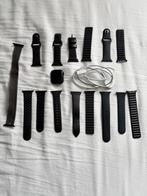 Apple Watch Series 7 Midnight black 41mm, Gebruikt, Zwart, IOS, Ophalen of Verzenden