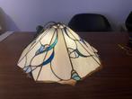Tiffany style hanglamp, Ophalen of Verzenden, Gebruikt, Glas, Minder dan 50 cm