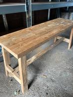 Houten bankje / krukje, Huis en Inrichting, Krukjes, Ophalen, Hout
