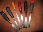 houtbeitel,steekbeitels, Ophalen of Verzenden, Gebruikt
