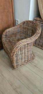 Rotan rieten kinderstoel, Ophalen, Zo goed als nieuw