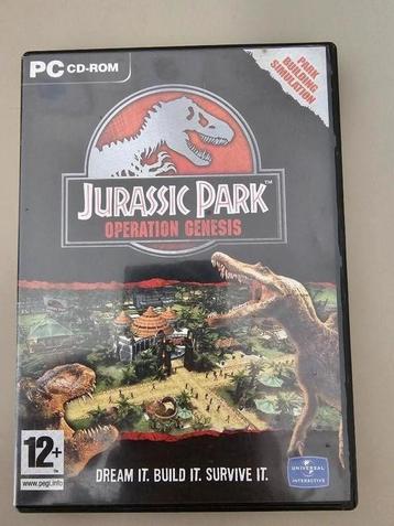 Pc game Jurassic Park operation Genesis  beschikbaar voor biedingen