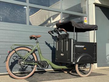 Keewee bakfiets nieuw e-bike beschikbaar voor biedingen