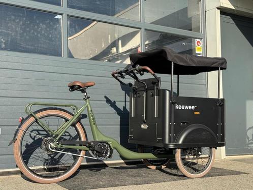 Keewee bakfiets nieuw e-bike, Fietsen en Brommers, Fietsen | Bakfietsen, Nieuw, Overige merken, 4 kinderen of meer, Elektrisch
