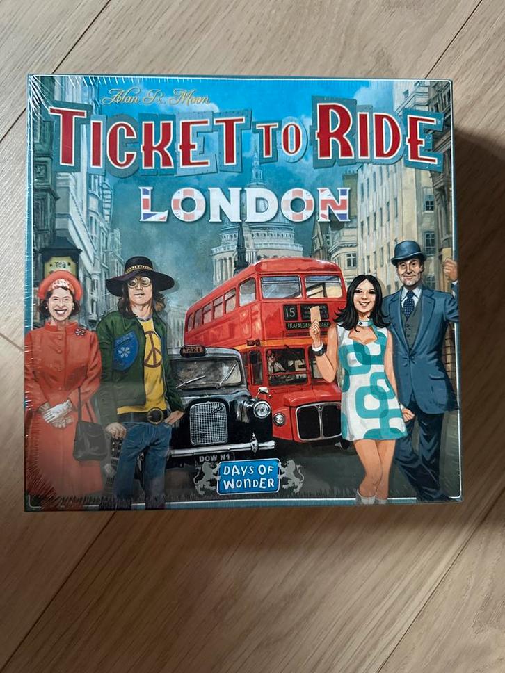 Ticket to Ride London - Nieuw in Seal!, Hobby en Vrije tijd, Gezelschapsspellen | Bordspellen, Nieuw, Een of twee spelers, Drie of vier spelers