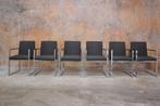 ZGANieuw 6 zwart/grijze Harvink design eetkamerstoelen, Harvink, Harvink, Zwart, Design