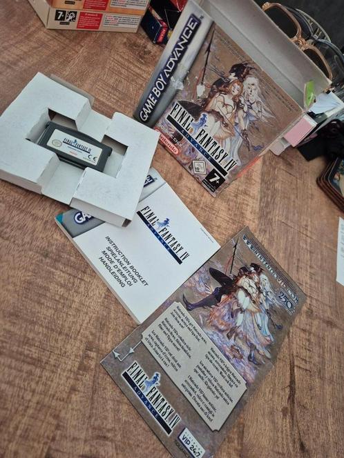 GBA Final Fantasy IV, Spelcomputers en Games, Games | Nintendo Game Boy, Gebruikt, Avontuur en Actie, 1 speler, Vanaf 7 jaar, Ophalen of Verzenden