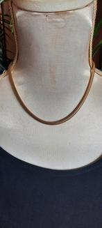 Antieke  ketting,doublé goud, Amerik,Friedrich Binder, Ophalen of Verzenden, Goud, Ketting