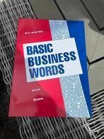 Basic business words, 2e druk, Boeken, Ophalen of Verzenden, Zo goed als nieuw, HBO