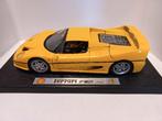 Ferrari F50 Maisto Shell 1:18 modelauto 136, Ophalen of Verzenden, Zo goed als nieuw, Auto, Maisto