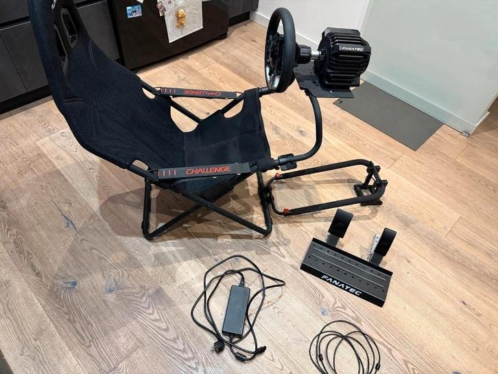 Fanatec GT DD Pro 8nm + Playseat Challenge setup, Spelcomputers en Games, Spelcomputers | Sony PlayStation Consoles | Accessoires