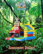 Springkussen huren | Amazone Safari | met glijbaan, Ophalen, Zo goed als nieuw, Overige