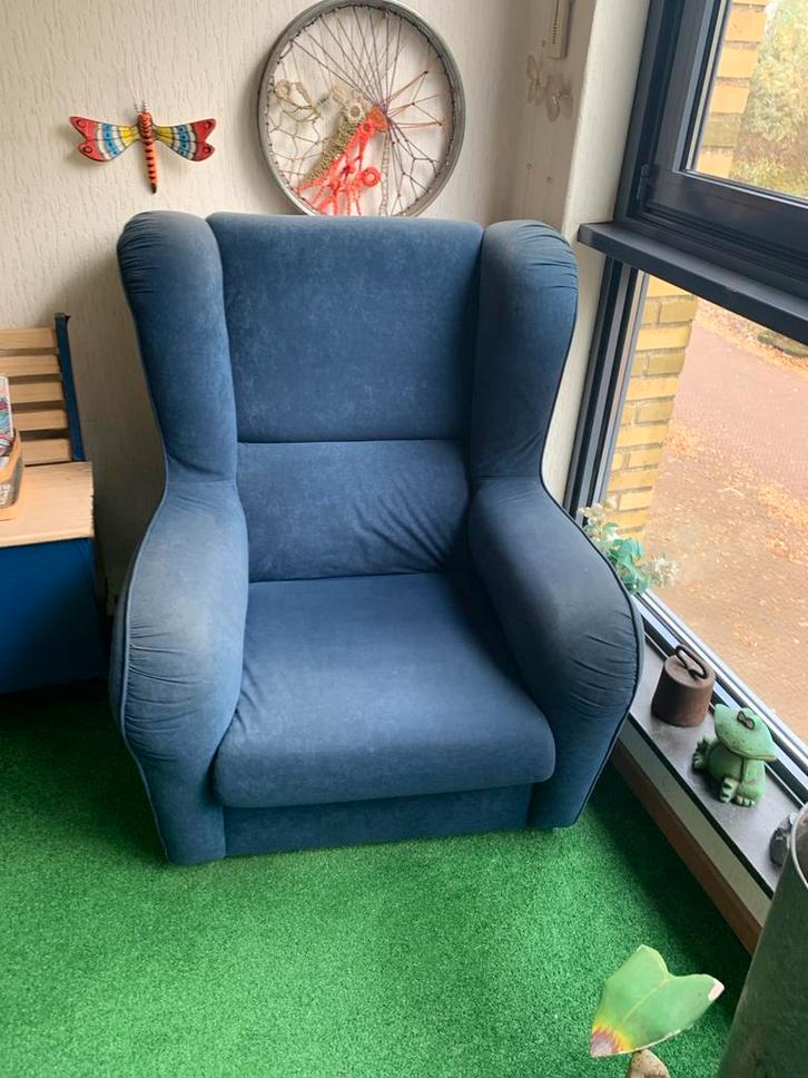 Heerlijke Luie Zitstoel - 80x85x100 cm, Huis en Inrichting, Fauteuils, Gebruikt, Stof, 75 tot 100 cm, Ophalen