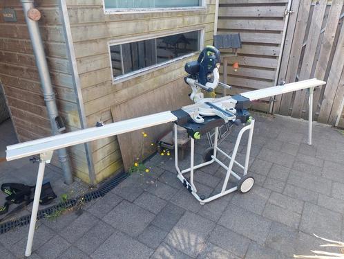 Festool kapex ks60e set, Doe-het-zelf en Verbouw, Gereedschap | Zaagmachines, Zo goed als nieuw, 1200 watt of meer, 70 mm of meer